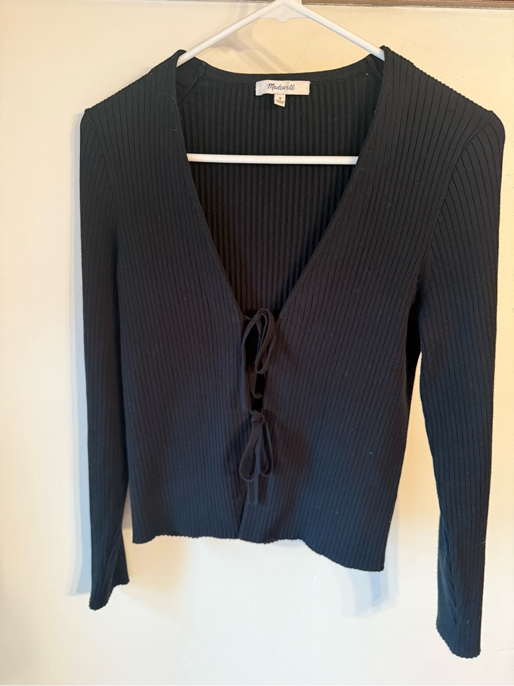 Madewell Tie Front Sweater